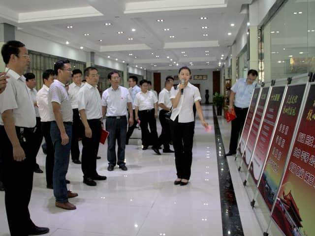 梁山縣委常委、組織部部長(zhǎng)王建一行蒞臨天意機(jī)械調(diào)研