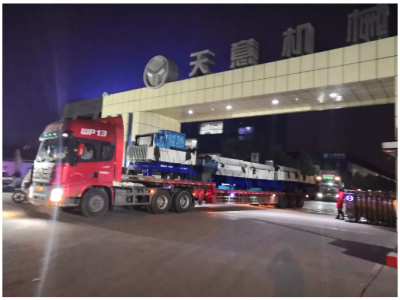 年終歲末天意機械發(fā)貨忙 加班加點為市場！